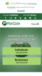 Mobile Screenshot of potcoin.com